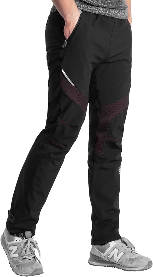 ROCKBROS Pantaloni da ciclismo Antivento Pantaloni lunghi Pantaloni da ciclismo sportivo Taglia europea M-4XL