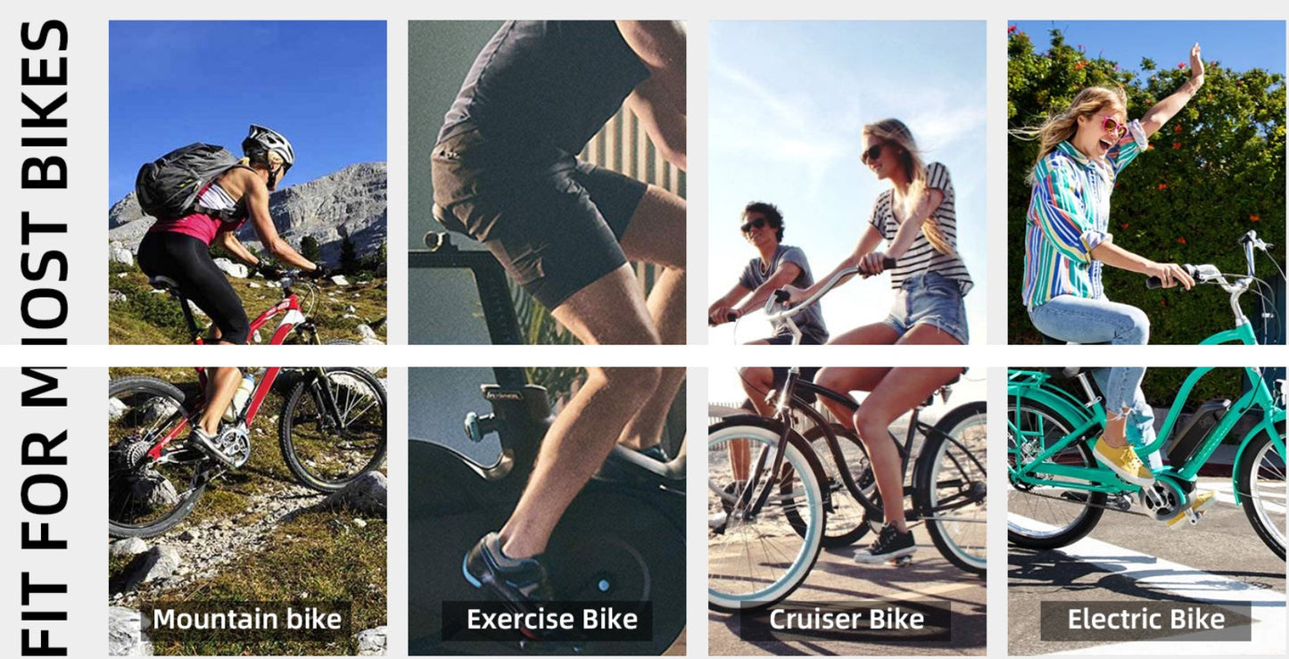 Sella per bicicletta larga ROCKBROS per cyclette/bicicletta Peloton