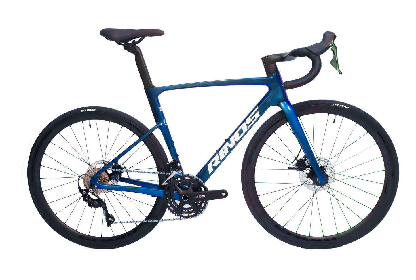 RINOS Bicicletta da strada in carbonio 700C Shimano SORA R3000 18 velocità Odin1.0