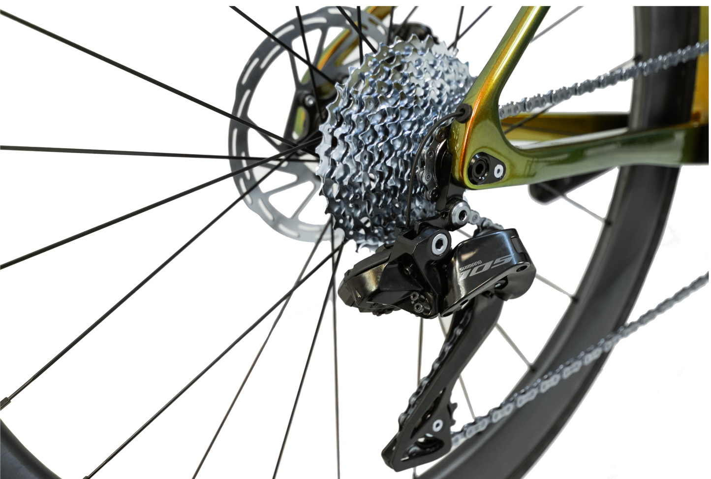 RINOS Bici da Corsa in Carbonio Odin 6.1 Shimano 105 Di2, 24 velocità