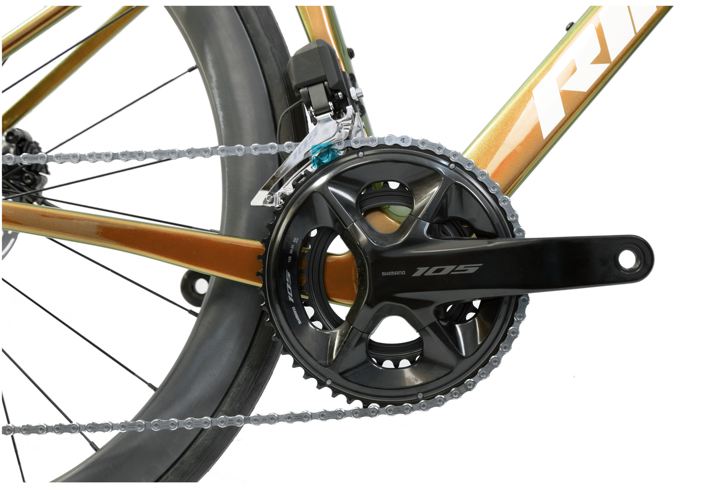 RINOS Bici da Corsa in Carbonio Odin 6.1 Shimano 105 Di2, 24 velocità