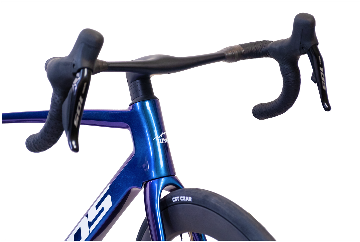 RINOS Bici da Corsa in Carbonio Odin 6.1 Shimano 105 Di2, 24 velocità