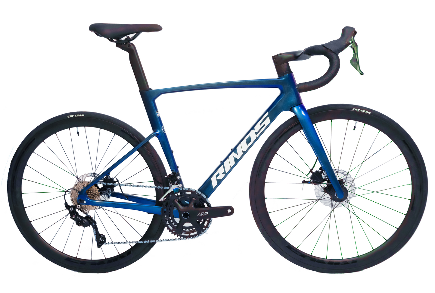 RINOS Bicicletta da strada in carbonio 700C Shimano 105 R7000 22 velocità Odin3.0