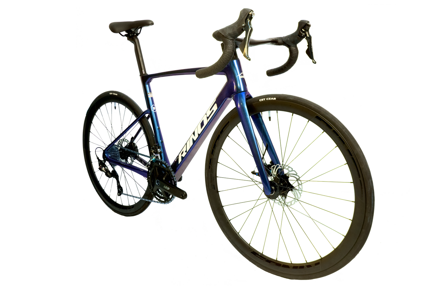 RINOS Bicicletta da strada in carbonio 700C Shimano 105 R7000 22 velocità Odin3.0