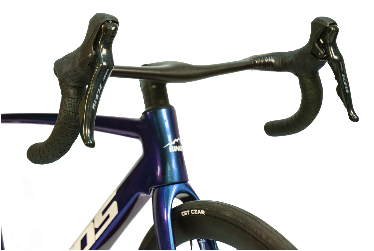 RINOS Bicicletta da strada in carbonio 700C Shimano 105 R7000 22 velocità Odin3.0