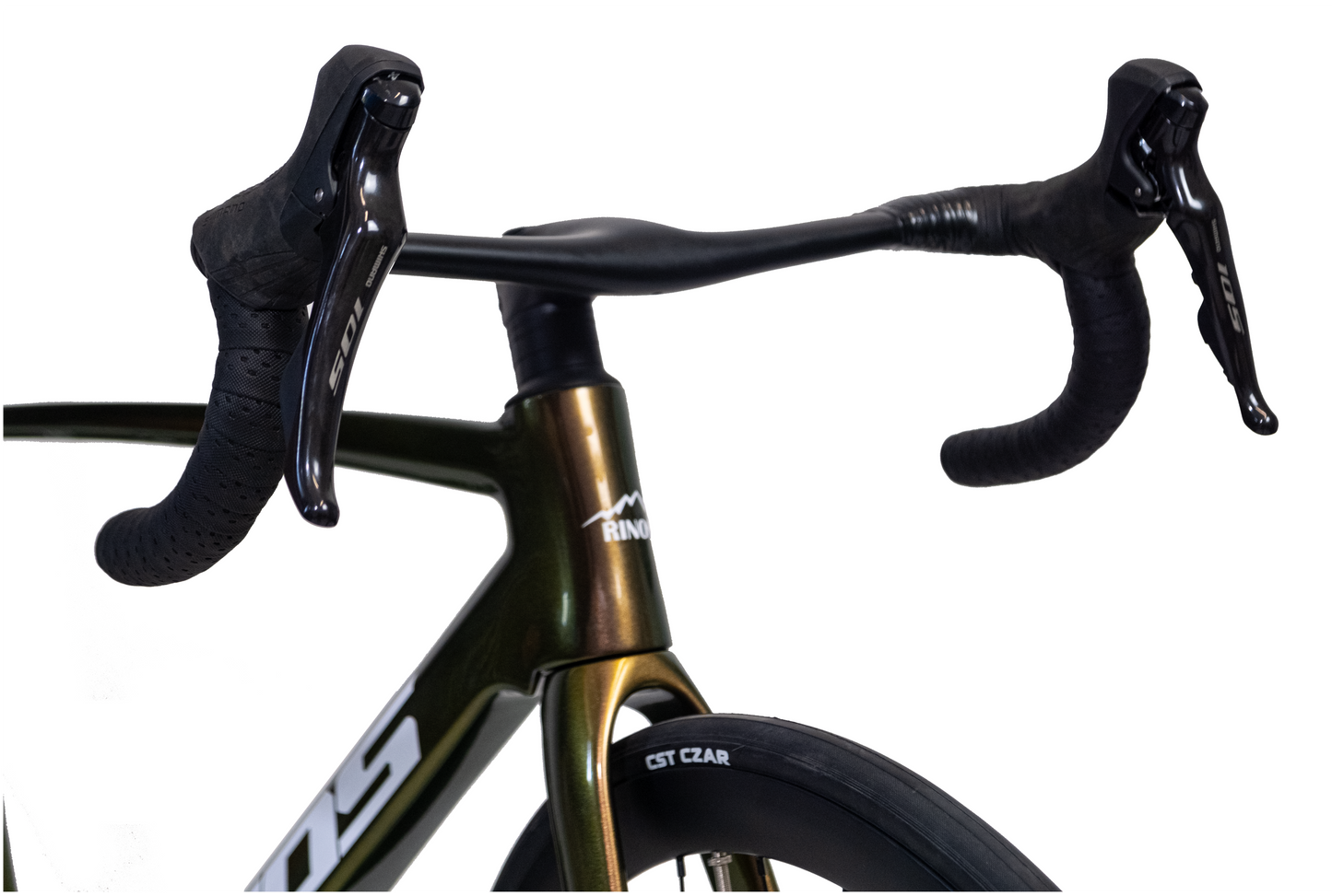 RINOS Bicicletta da strada in carbonio 700C Shimano 105 R7000 22 velocità Odin3.0