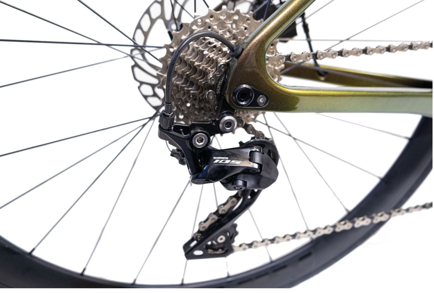 RINOS Bicicletta da strada in carbonio 700C Shimano 105 R7000 22 velocità Odin3.0