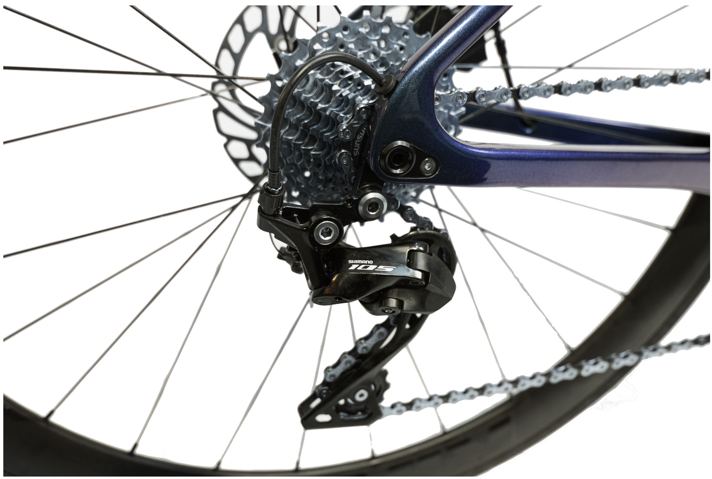 RINOS Bicicletta da strada in carbonio 700C Shimano 105 R7000 22 velocità Odin3.0