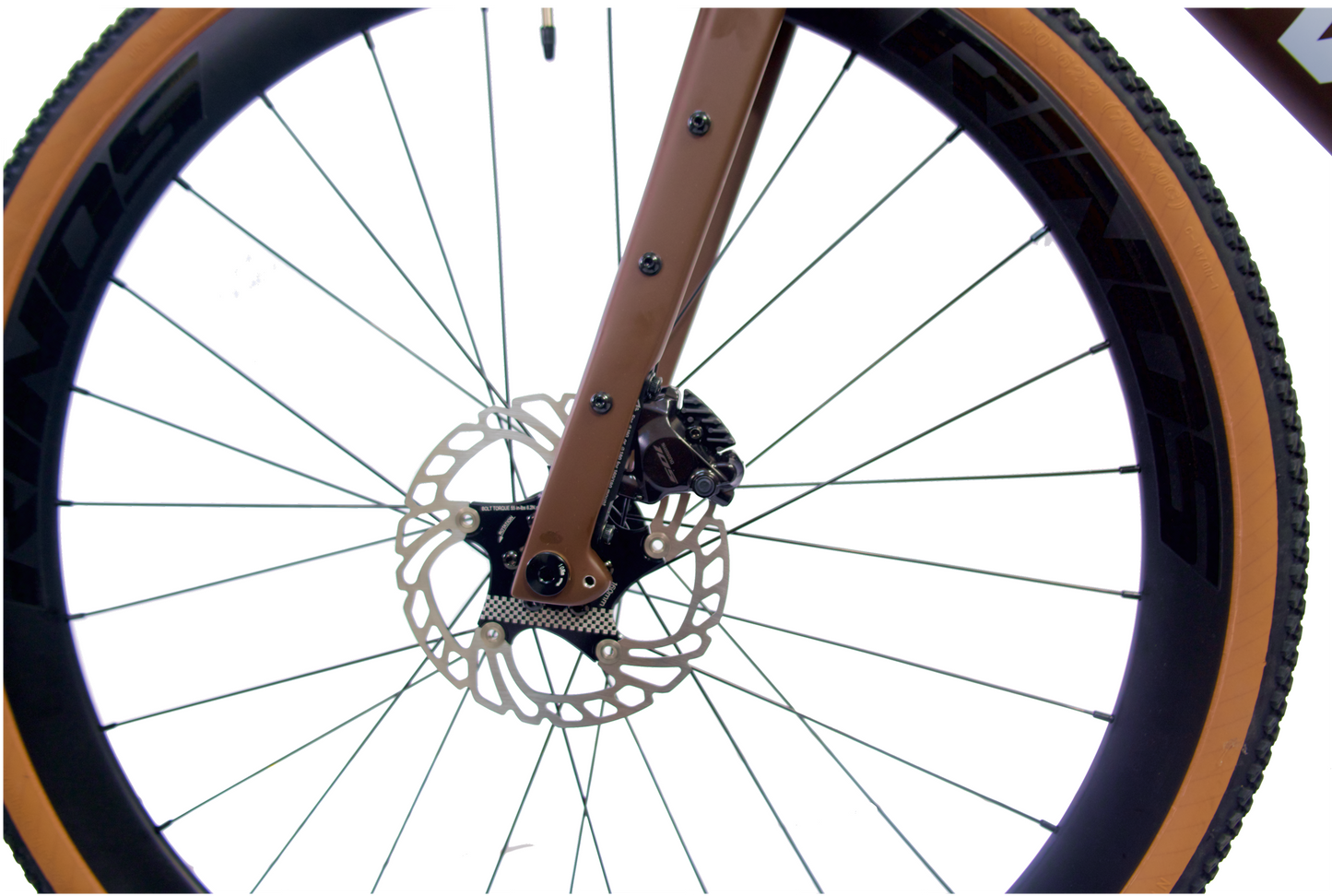 RINOS Gravel in Carbonio Sandman 8.0 Shimano 105 Di2 Caffè