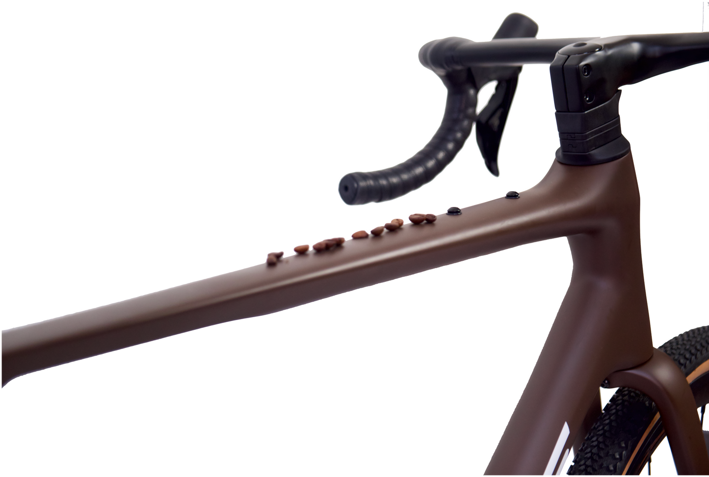 RINOS Gravel in Carbonio Sandman 8.0 Shimano 105 Di2 Caffè