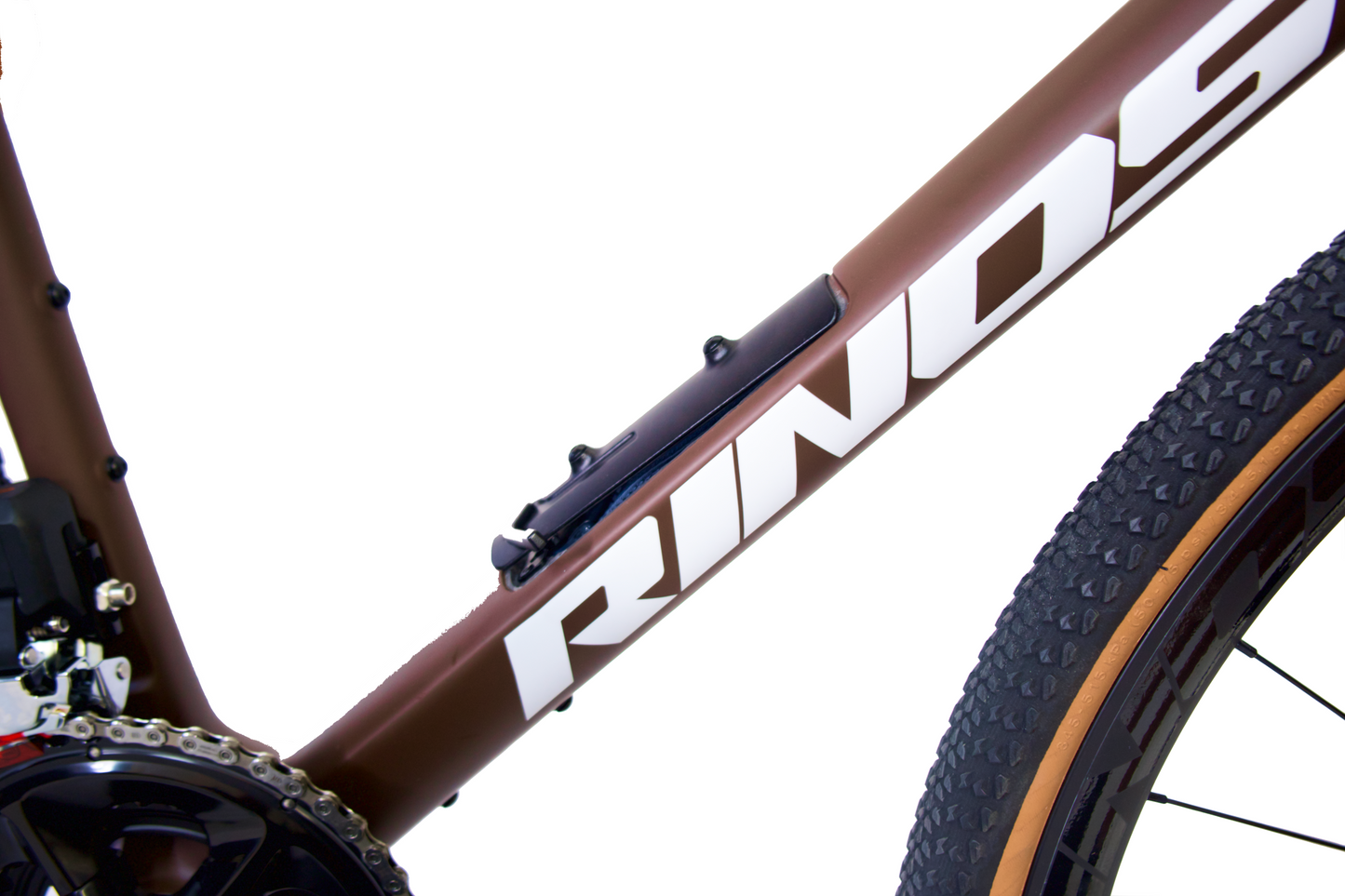 RINOS Gravel in Carbonio Sandman 8.0 Shimano 105 Di2 Caffè