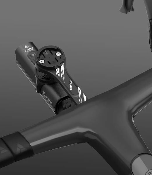 Supporto di estensione integrato TOWILD per luce del ciclocomputer e GoPro