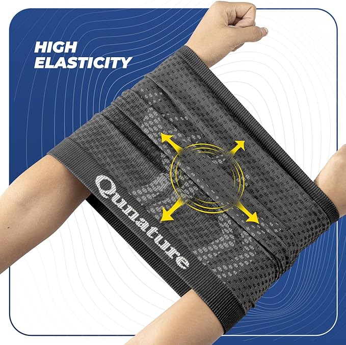 Qunature Sciarpa Multifunzionale Sciarpa Tubolare Sciarpa Invernale Antivento Elastico Traspirante Scaldacollo Donna e Uomo per Sport all'Aria Aperta Sci Corsa Ciclismo Escursionismo