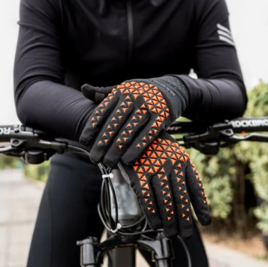 ROCKBROS Guanti da mountain bike Guanti da ciclismo Touchscreen SBR M-XXL Unisex