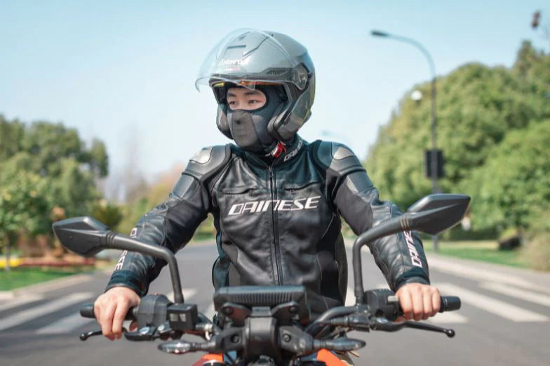 ROCKBROS Passamontagna traspirante Bandana da moto UPF50+ Estate Ghiaccio Seta