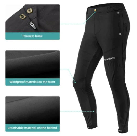 ROCKBROS Pantaloncini da ciclismo su strada imbottiti da uomo Pantaloncini da ciclismo MTB