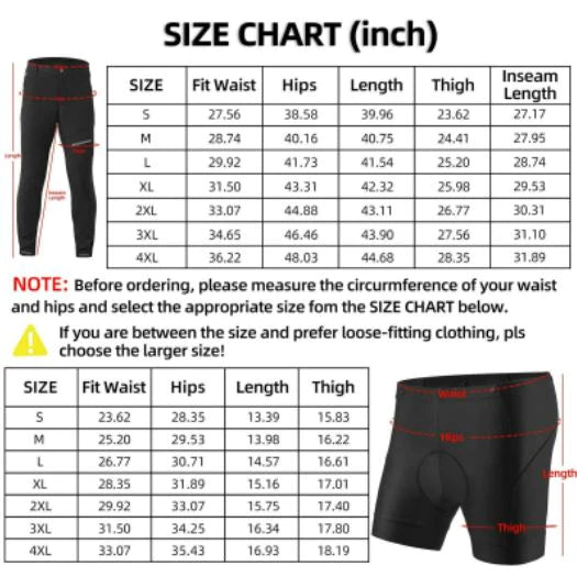 ROCKBROS Pantaloncini da ciclismo su strada imbottiti da uomo Pantaloncini da ciclismo MTB
