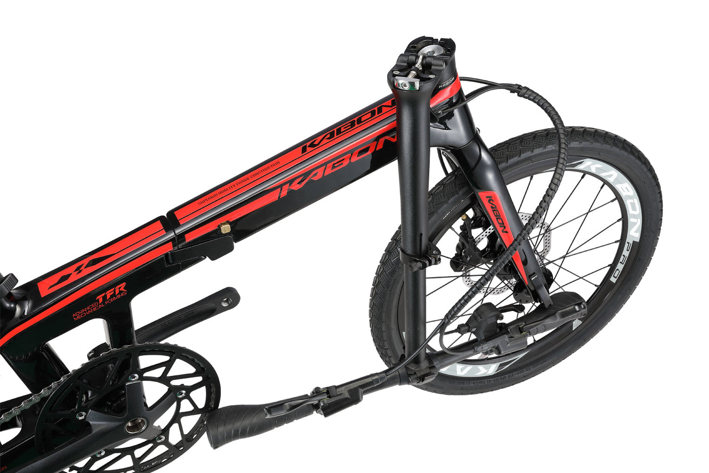 KABON Citta Bicicletta pieghevole Carbon Shimano Altus 9S 20 pollici
