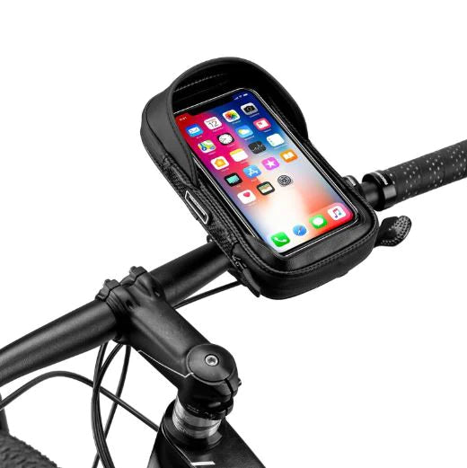 ROCKBROS Borsa per telefono cellulare Borsa per telaio bici Borsa per manubrio porta telefono cellulare per telefono cellulare da 6,2" moto