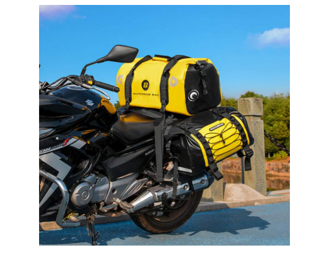 ROCKBROS AS-010 Borsa da moto doppia impermeabile Ca.62L