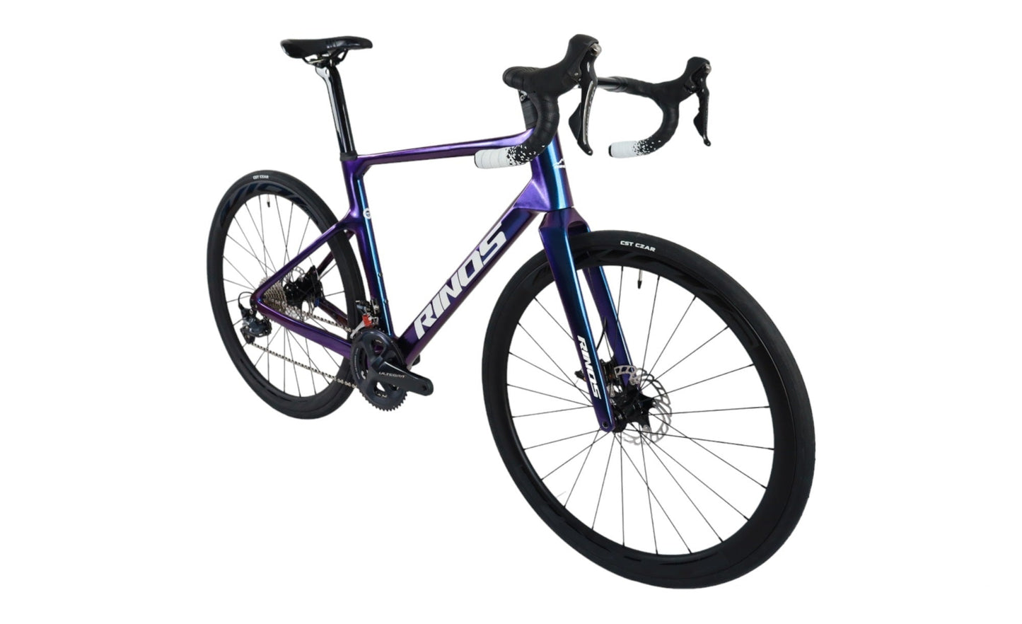 RINOS Bicicletta da strada in carbonio 700C Shimano Ultegra R8000 22 velocità Odin5.0