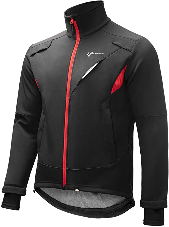 ROCKBROS YPW021 Bici giacca invernale impermeabile antivento M-4XL