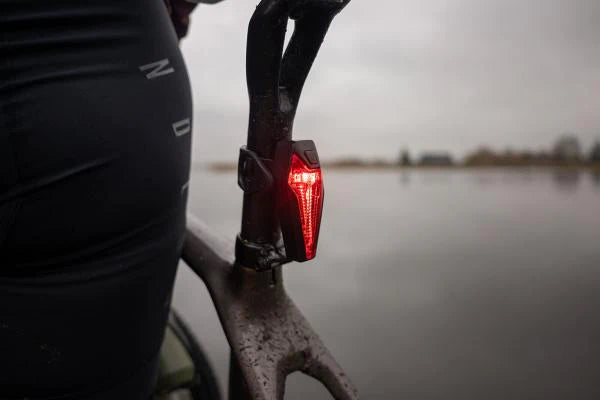 ROCKBROS Luce per bicicletta Luce posteriore IPX5 certificata StVZO 20 Lux