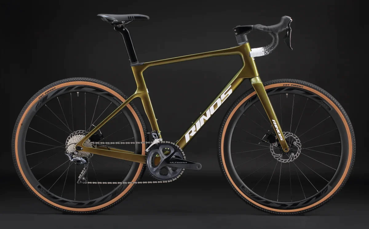 Bici da ghiaia in carbonio RINOS Sandman5.0 Shimano R8000 Ultegra