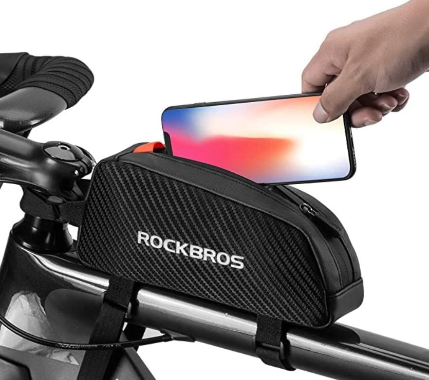 ROCKBROS 039BK Borsa telaio bici per cellulare ca. 1L