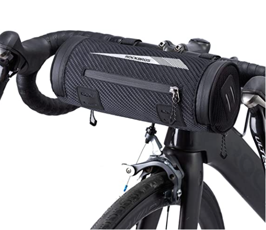 ROCKBROS 041B Borsa portacellurare per manubrio bici appross. 2L nera