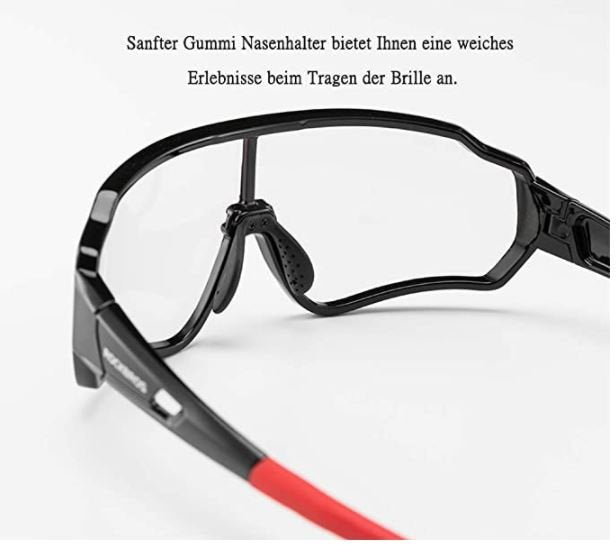 ROCKBROS 10161 Occhiali da sole sportivi fotocromatici Protezione UV400