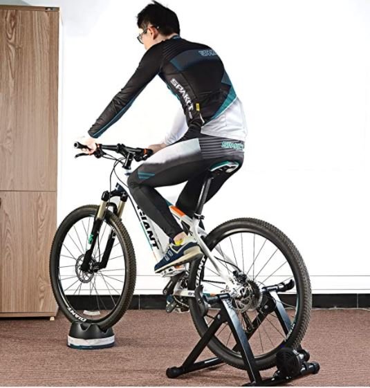 ROCKBROS 707314 Roller trainer hoogte voor 26-28'' ca.135 kg Zwart