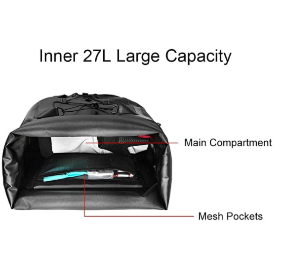 ROCKBROS AS-002-1C*2 Borsa portabagagli posteriore 27L
