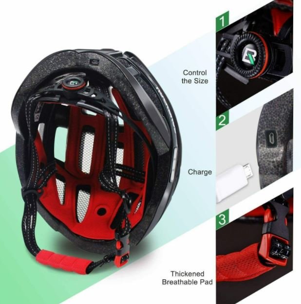 ROCKBROS Casco bici multifunzione 57-62 cm