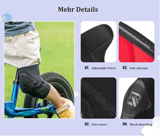 ROCKBROS LF1148-A Paraginocchia sportivi per bambini