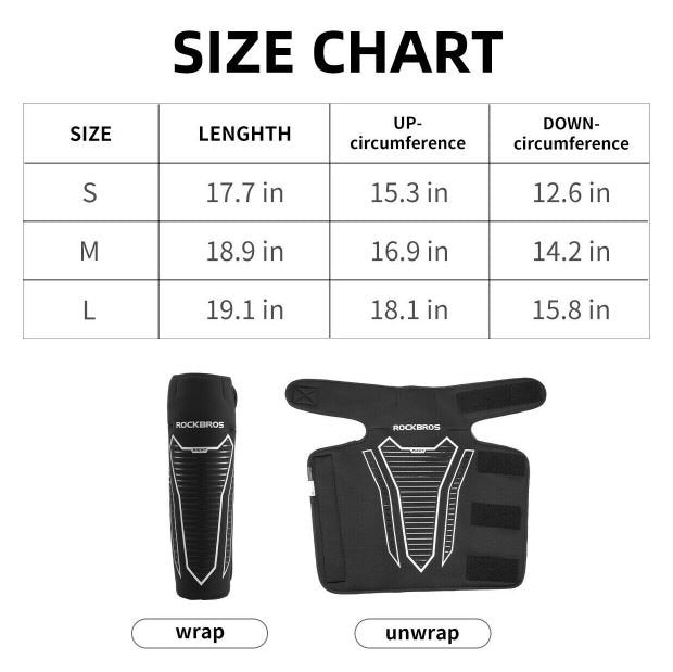 ROCKBROS TT009L Ginocchiere Scaldaginocchia 1 paio