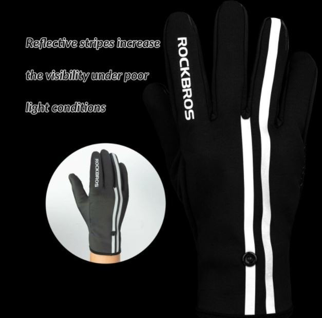 Guanti da ciclismo ROCKBROS Guanti da ciclismo Touchscreen per bici da strada
