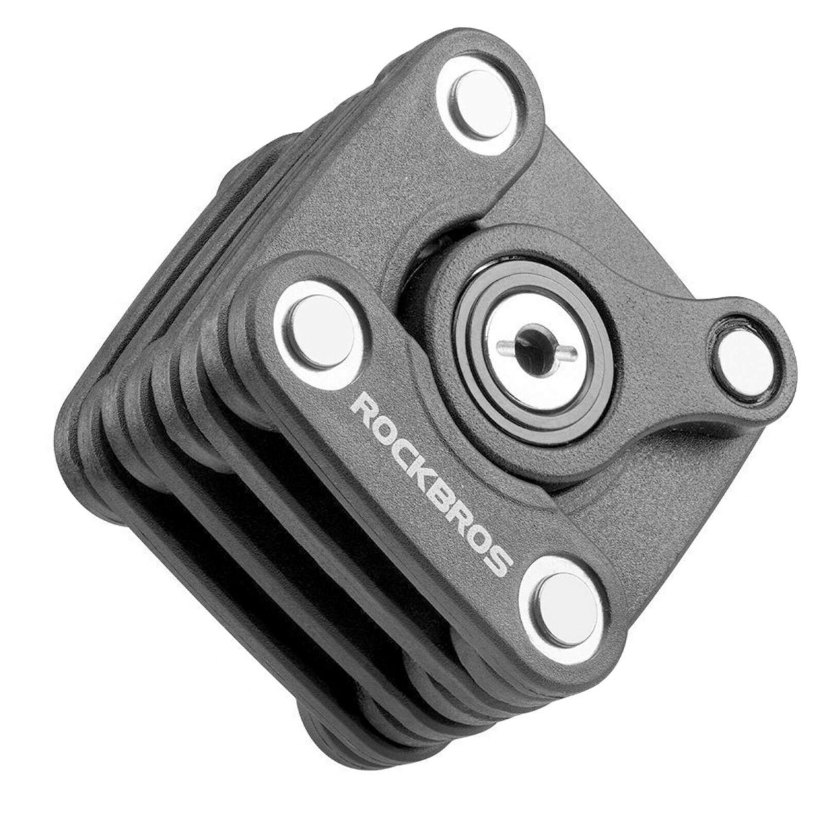 ROCKBROS WL790 Lucchetto bici pieghevole con supporto antifurto