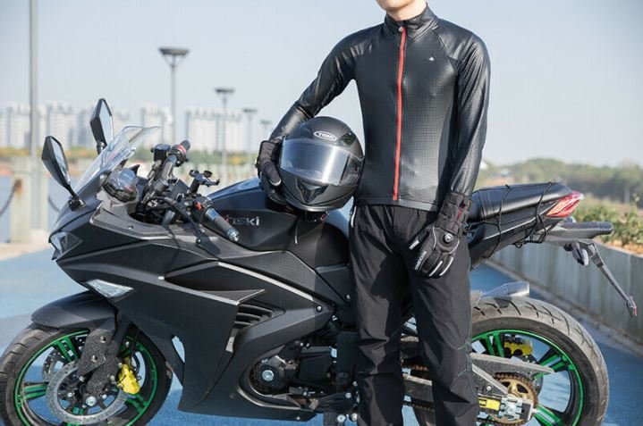ROCKBROS Guanti da Sci Invernali Guanti SBR Bicicletta Moto Antivento M-2XL
