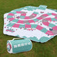 Coperta da picnic Qunature 200x200 cm Coperta da campeggio Tappetino da picnic all'aperto Impermeabile