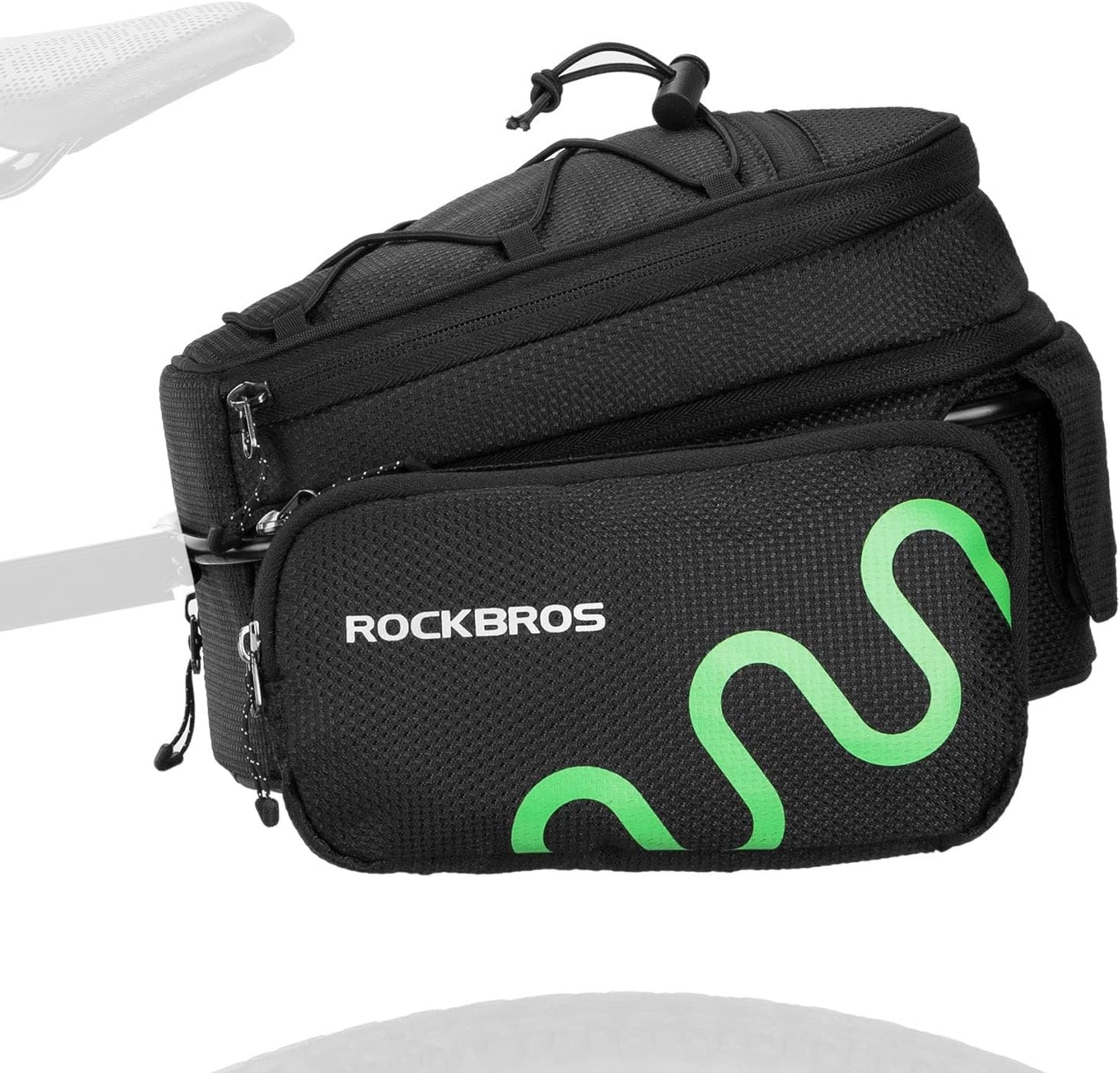 ROCKBROS Borsa portabici Borsa da sella a sgancio rapido espandibile 6/8L