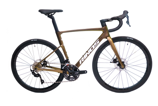 RINOS Bicicletta da strada in carbonio 700C Shimano SORA R3000 18 velocità Odin1.0
