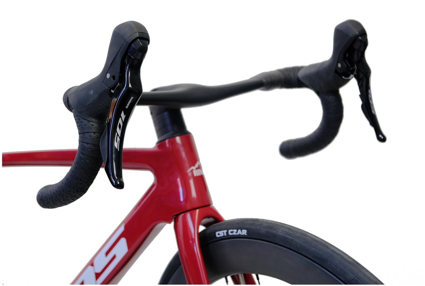 RINOS Bicicletta da strada interamente in carbonio Odin 4.1 Shimano 105 ST-R7120 24 marce