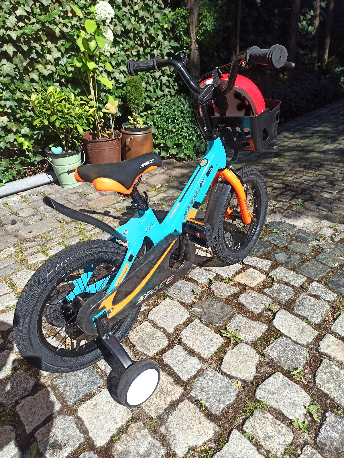 Bicicletta per bambini SKYS da 3 a 9 anni 14/16/18 pollici blu arancione