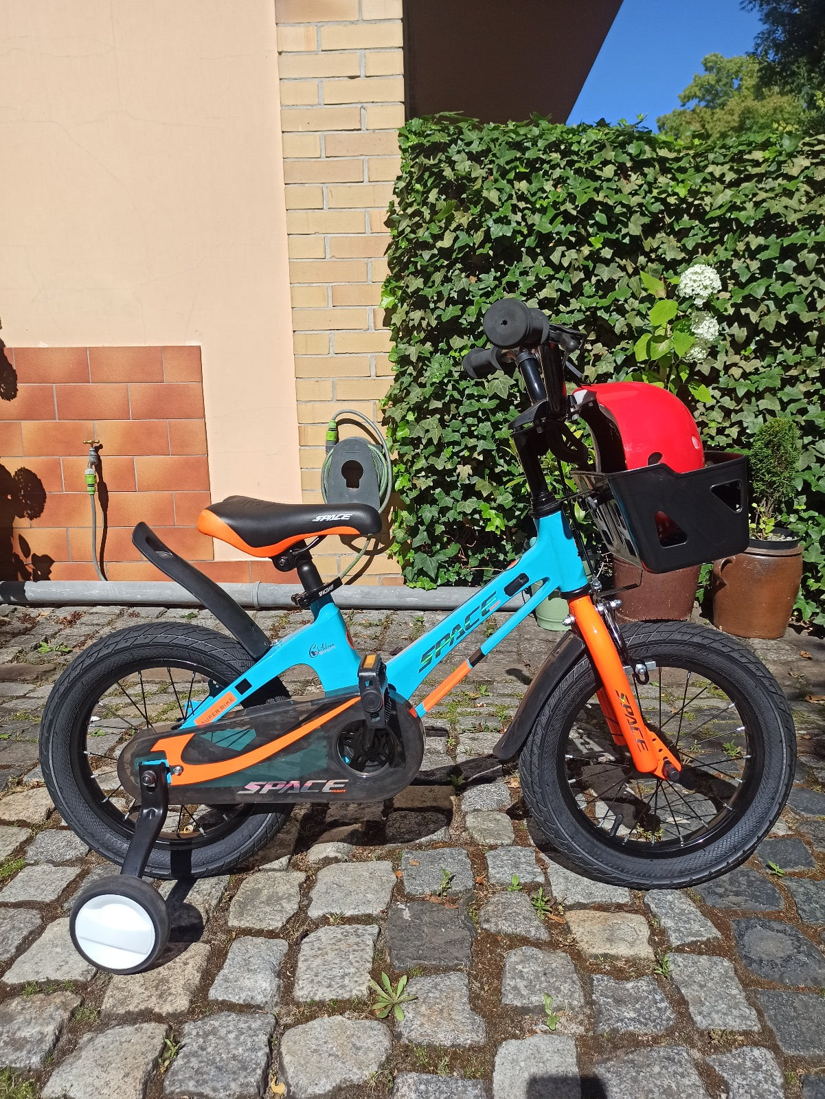 Bicicletta per bambini SKYS da 3 a 9 anni 14/16/18 pollici blu arancione