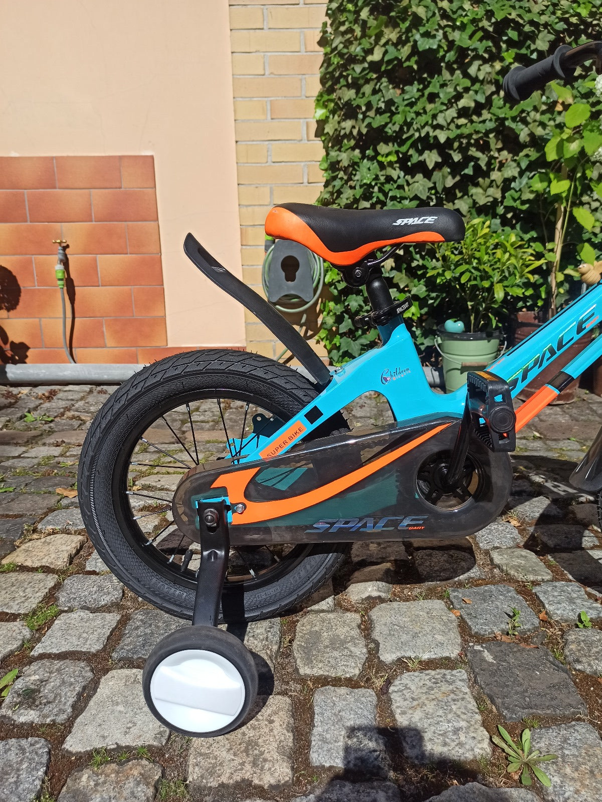 Bicicletta per bambini SKYS da 3 a 9 anni 14/16/18 pollici blu arancione