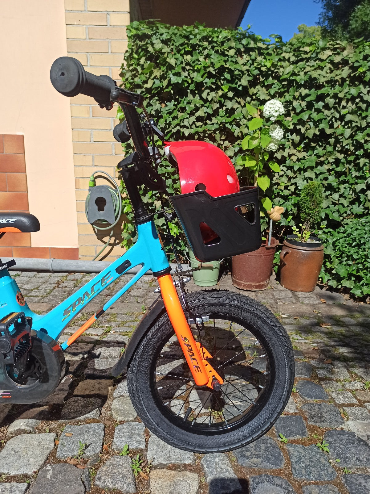 Bicicletta per bambini SKYS da 3 a 9 anni 14/16/18 pollici blu arancione