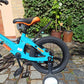 Bicicletta per bambini SKYS da 3 a 9 anni 14/16/18 pollici blu arancione