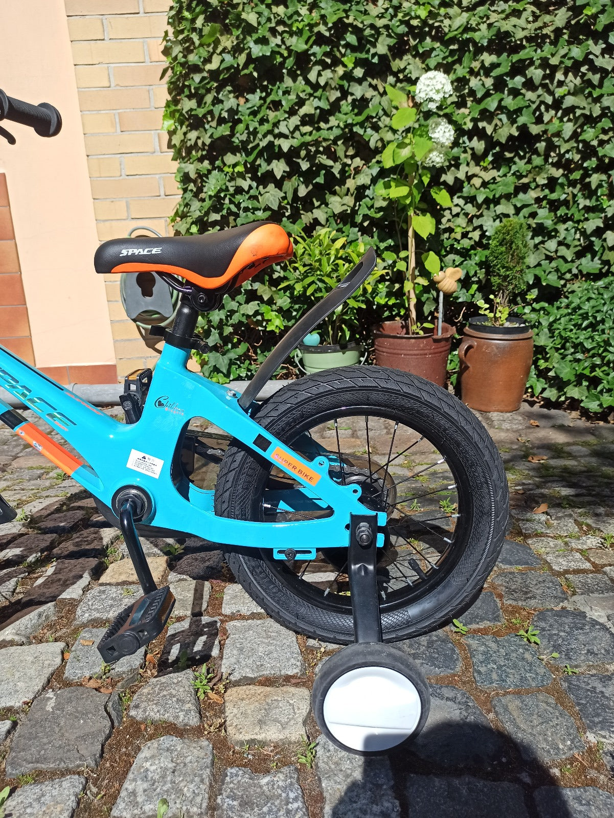 Bicicletta per bambini SKYS da 3 a 9 anni 14/16/18 pollici blu arancione