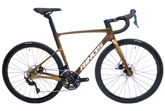 RINOS Bicicletta da strada in carbonio 700C Shimano 105 R7000 22 velocità Odin3.0